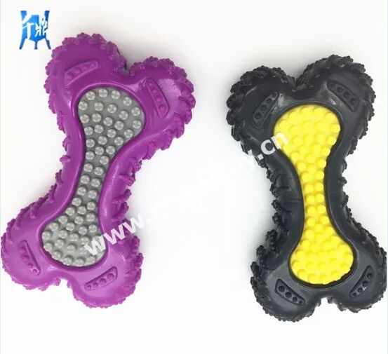 Durable Bone Shape Rubber Dog Toy Pet Toy Chew Toy