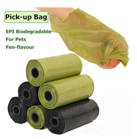 Biodegradable Disposable Pet Waste Bags Dog Pick up Waste Poop Bags