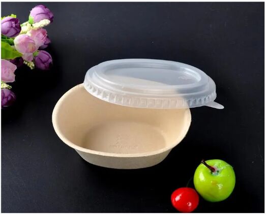 1000ml Wheat Straw Biodegradable Tiffin Lunch Box for Adult Custom Printed Lunch Box