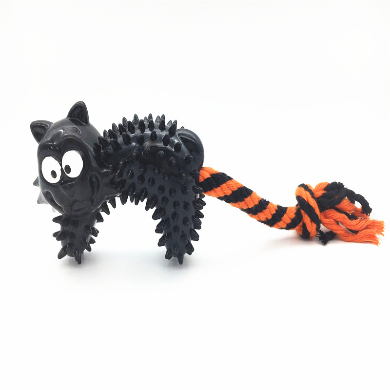 Pet cat Roped Toy Dog Chew Toy Rubber Material Hot Sell 2020